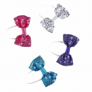 Build A Bear Multicolor Sparkle Bow Set 4 pc. Hats & Headwear | RQCWI7541