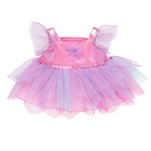 Build A Bear Sparkly Pink Flower Dress Dresses | AQVHB7904